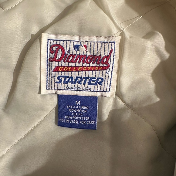 Starter Men's Navy and White Yankees Jacket - Picture 5 of 6